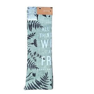 Place & Time All Good Things Wild & Free Spring Garden Flag Henry David Thoreau